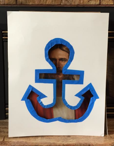 Fun visual for Christ being our anchor